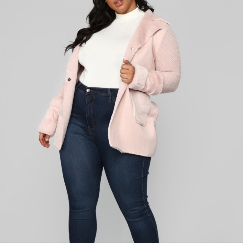 Soft Pink “Winter in Paris” Jacket